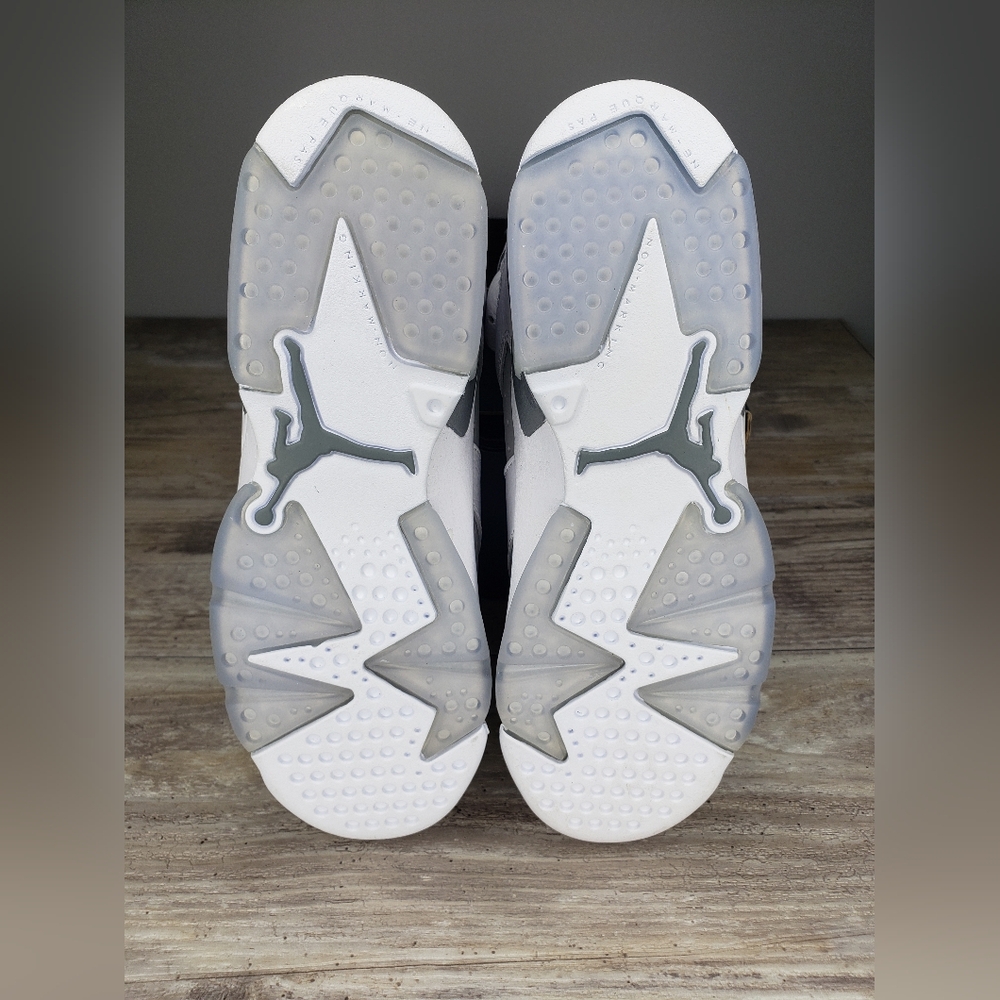 Brand New Jordan Retro 6 White and Gray - Picture 7 of 8